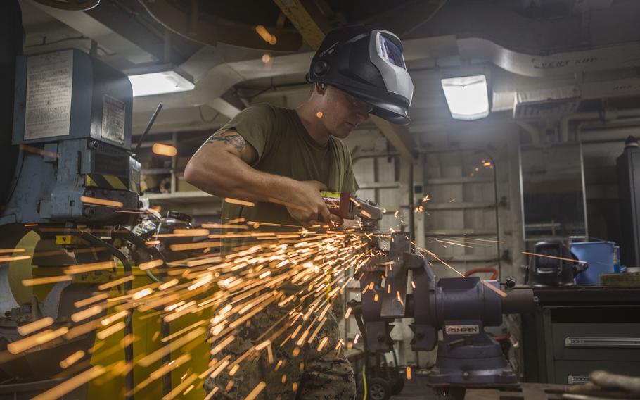 New Marine Occupational Specialty Combines Welding, Machining and 3D printing
