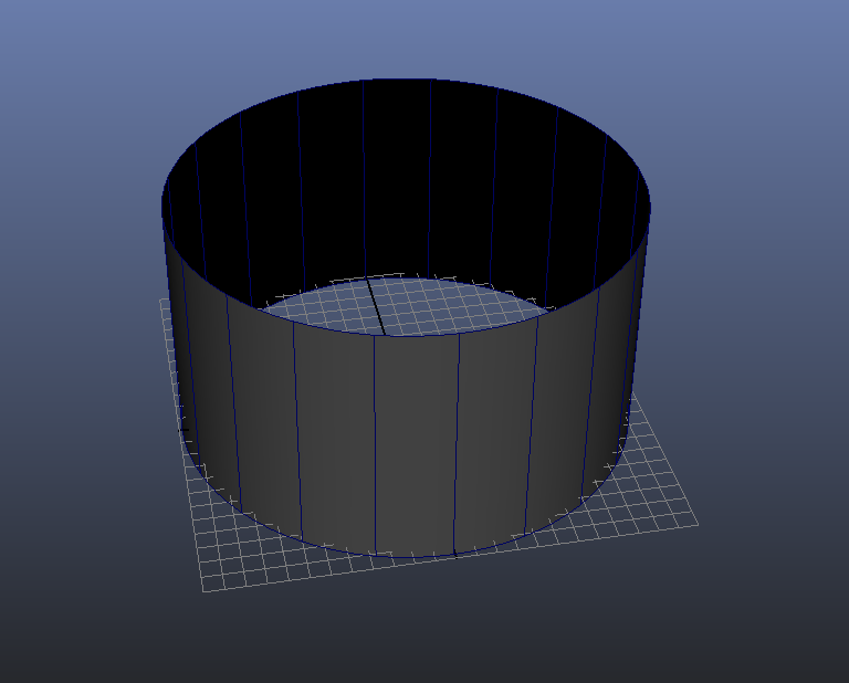 Entering Wall-thickness Value 3D Modeling Maya