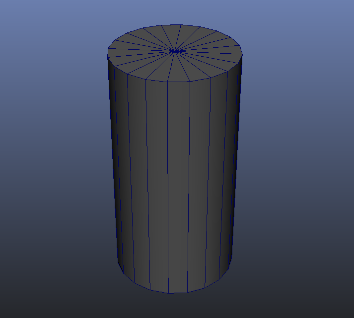 Cylinder 3D Modeling Maya