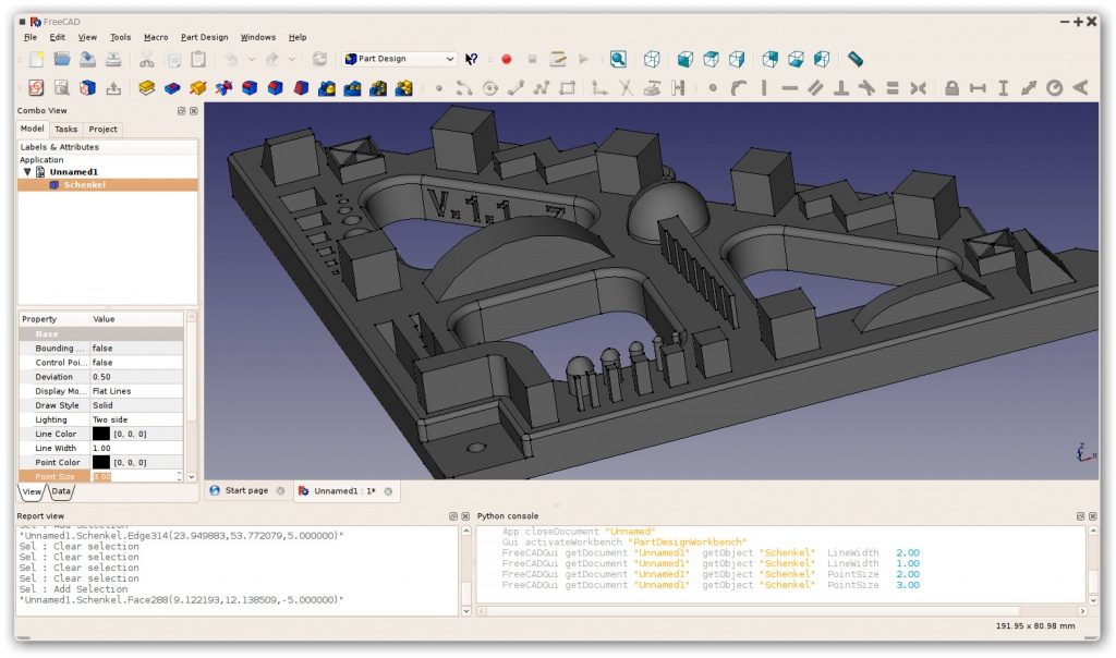 freecad 3d printing checker