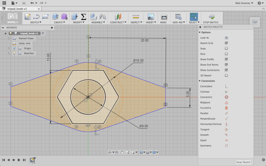 using construction lines in moi3d