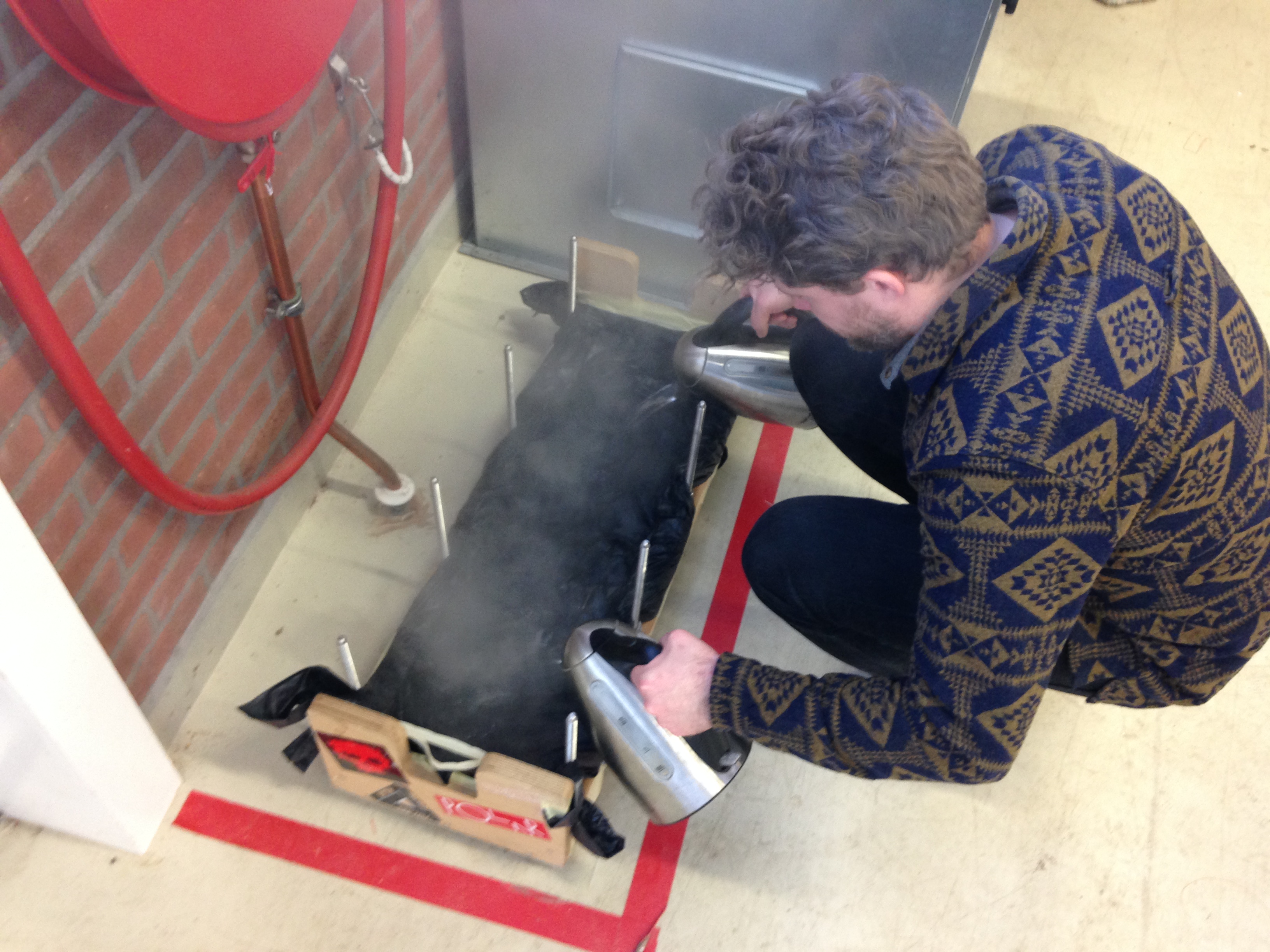 3D Printing Skateboard Boiling Water Mould