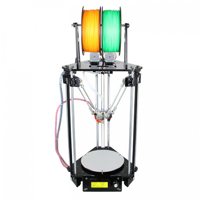 Micron's rostock delta single extruder