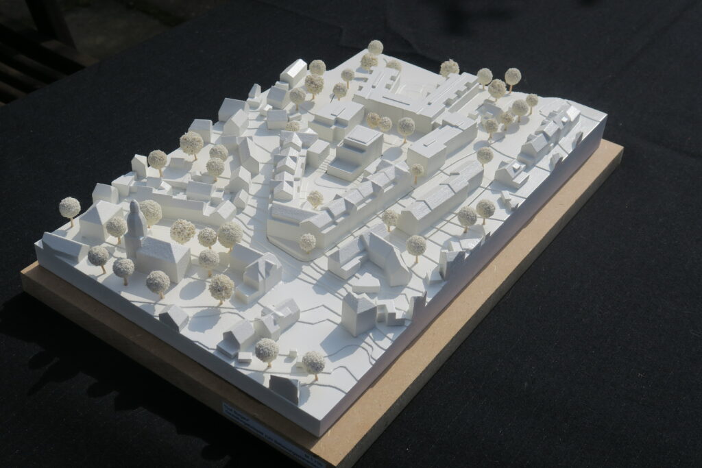 Modular 3D printed cityscape for Ernst Abbe Projekt GmbH