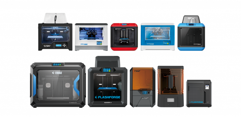 Flashforge Reseller 3D Printer Product Line