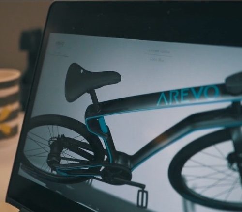 3D Printed Carbon Fiber Bike