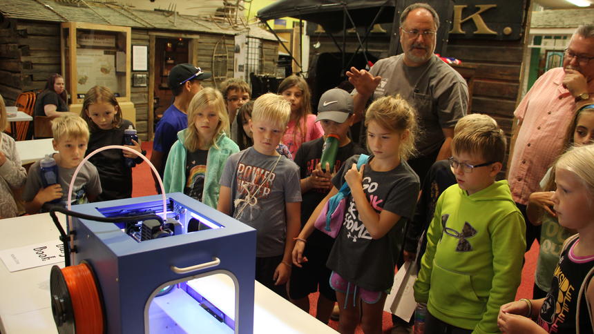 Becker County Museum Hosts 3D Printing/Robotics Camp