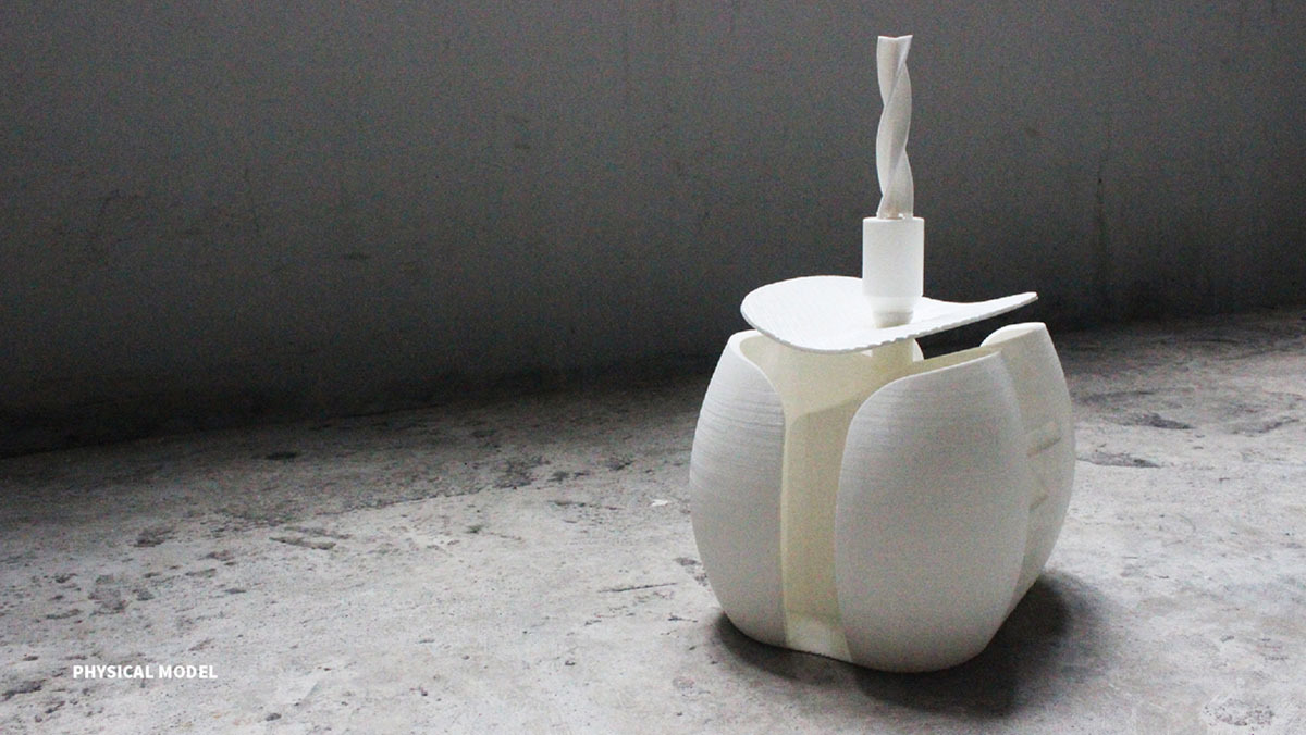 Big Arse 3D Printed Toilet Turns Waste Into Energy