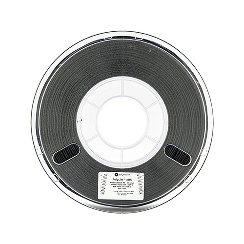 Polymaker PolyLite ABS 1.0kg Spool, Black