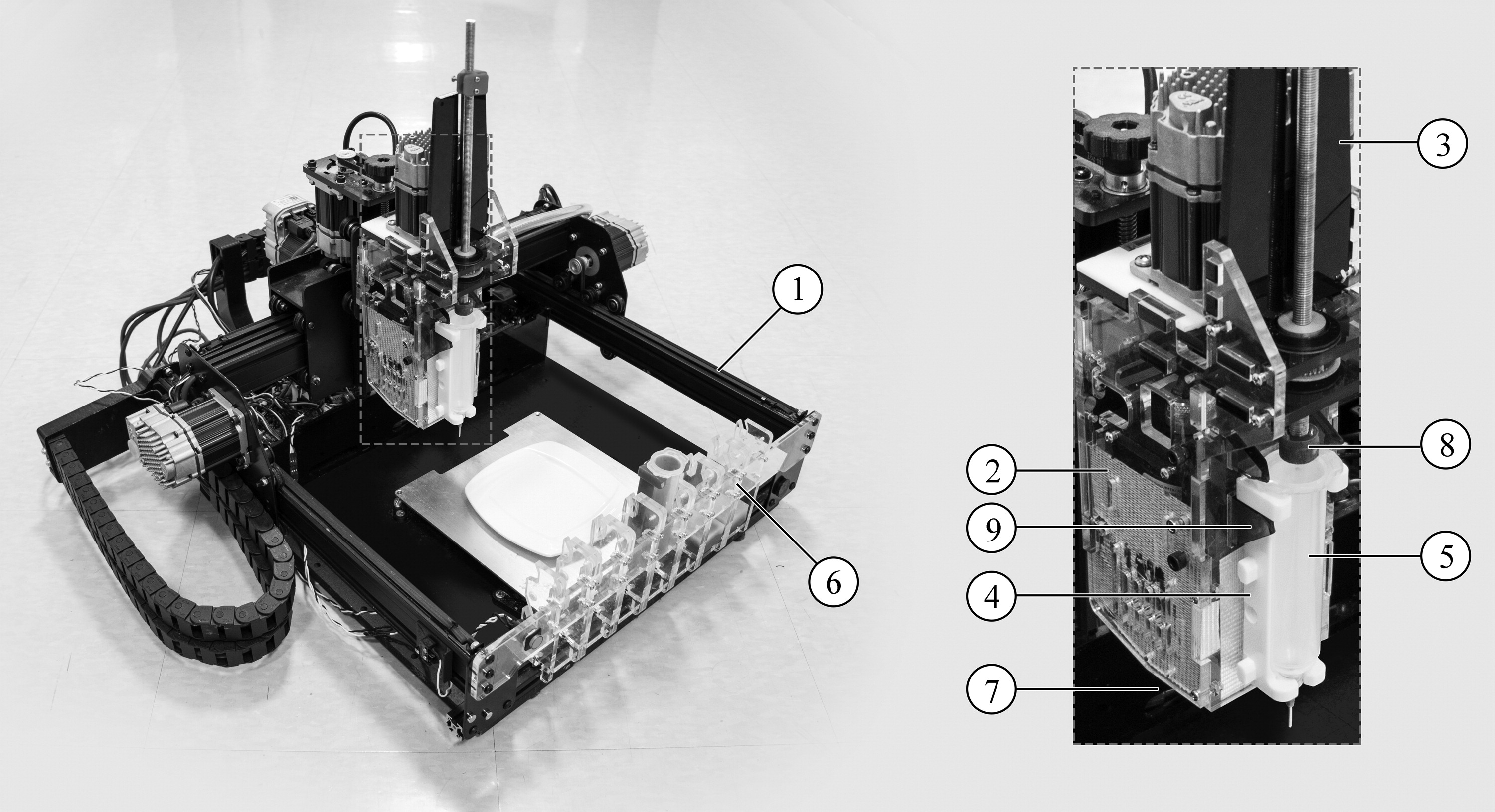 Infrared Cooking Allows Multi-Material Food Printing