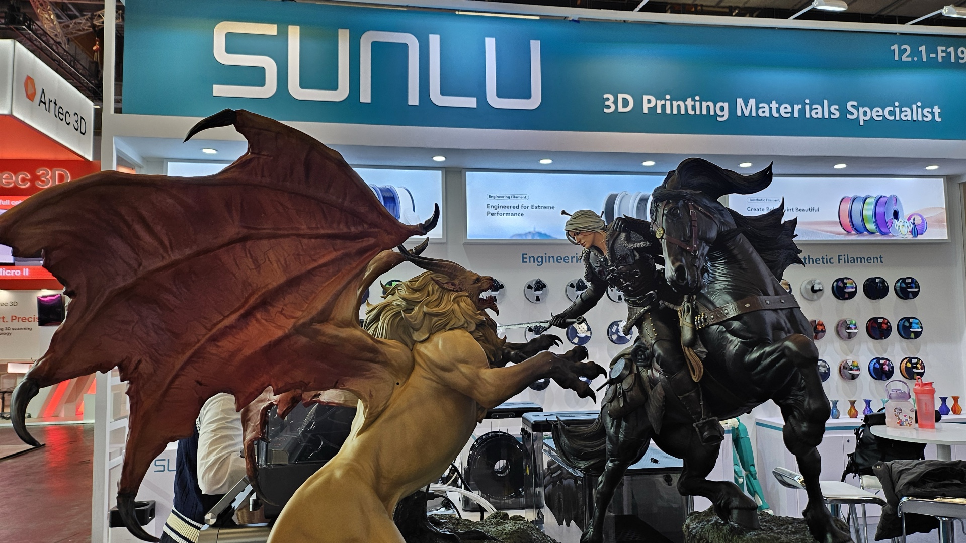 SUNLU Booth at Formnext 