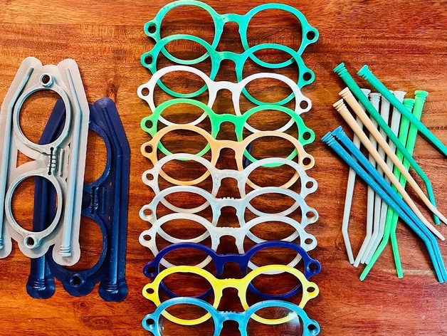 3D printed spectacles