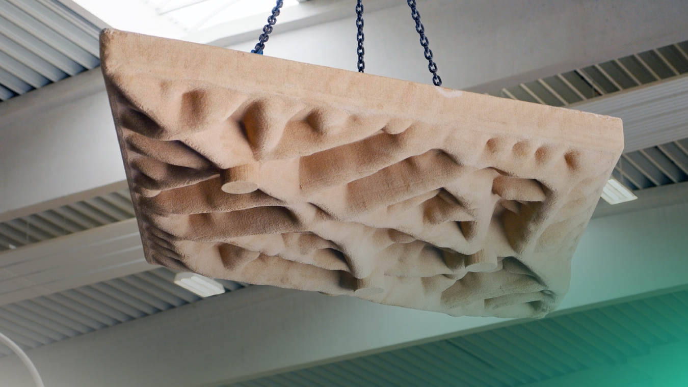 Autodesk Research and Additive Tectonics Develop 3D Printed Floor System with Alternative Materials
