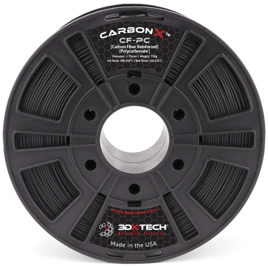 3DXTECH CarbonX PC+CF carbon fiber polycarbonate filament