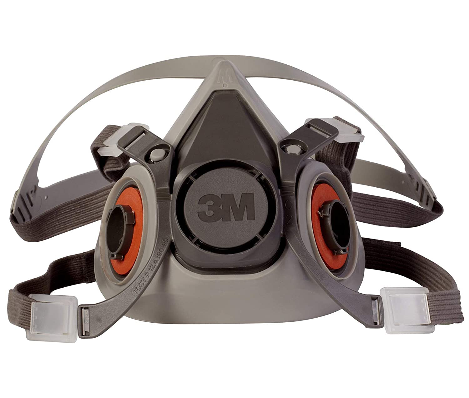 3M 6200 half-face respirator with organic vapor cartridges