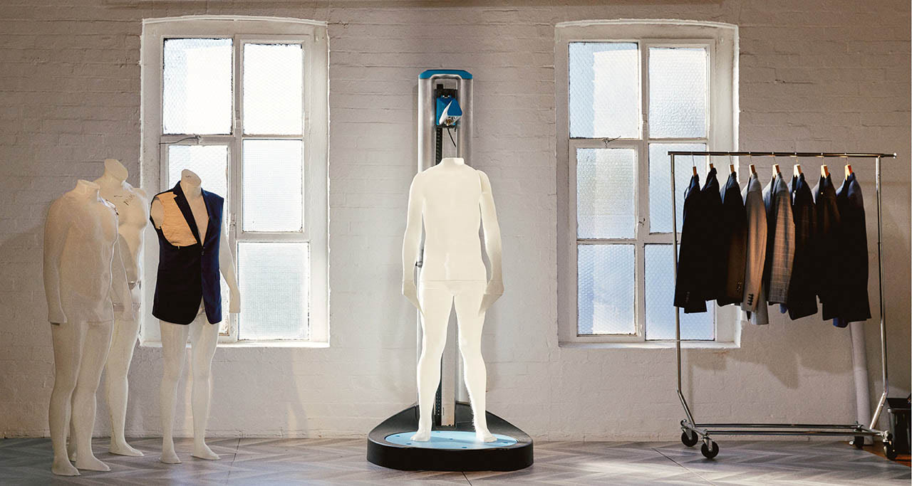 3d printed body for tailor-made suit