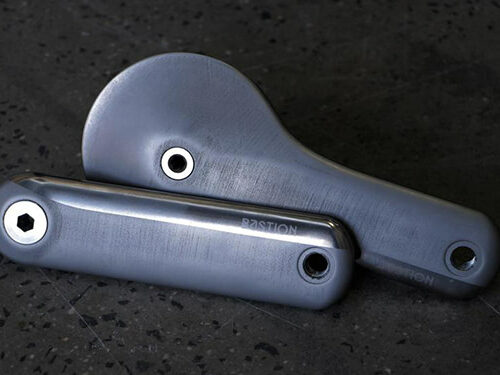 3d printed titanium cranks for bike