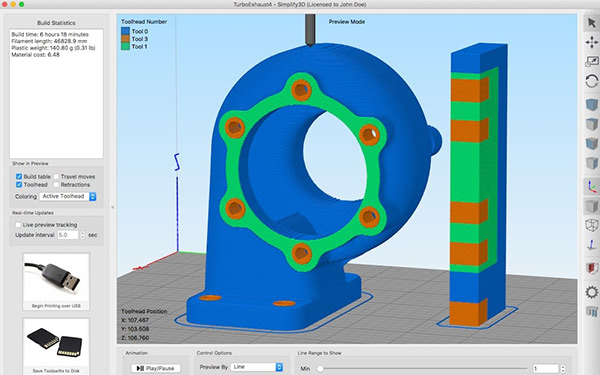 3D Printer Slicer 32 Bit  : Low Cost Printers With 3D Printer Software Utilizing The Fastest Slicing Algorithm.