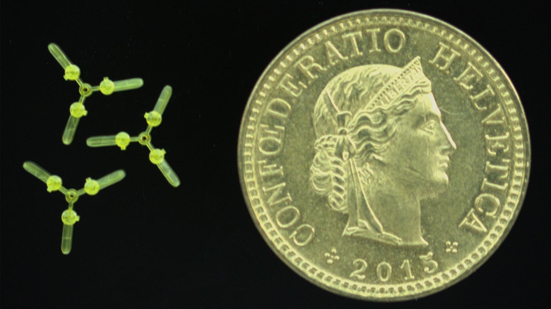 EPFL 3D-prints tiny drones that fly on sound alone