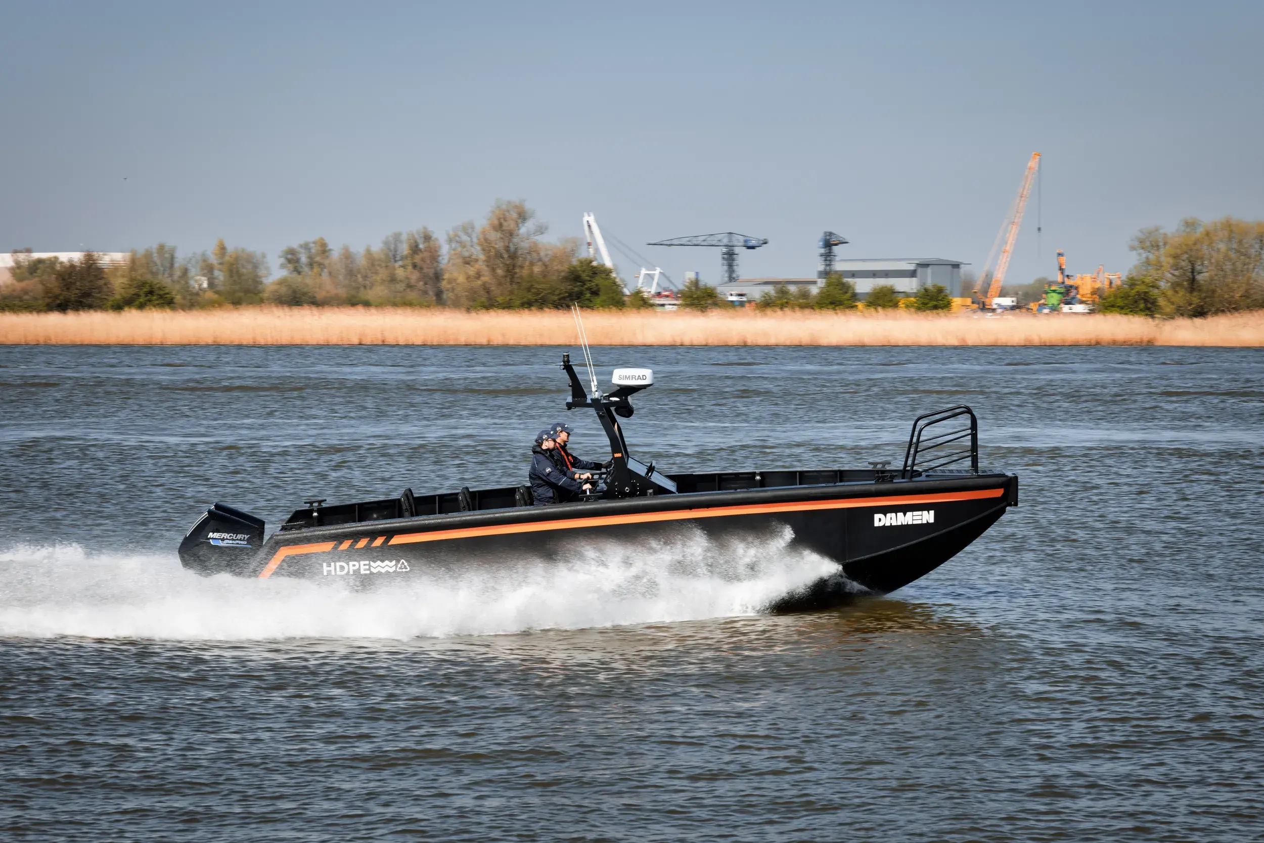 Damen and CEAD Partner to Develop 3D Printed HDPE Workboat