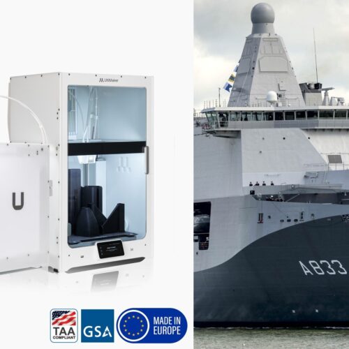 UltiMaker Launches Secure 3D Printing Line for Defense Applications