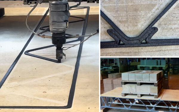 MIT Engineers Print Structural Building Components Using Recycled Plastic