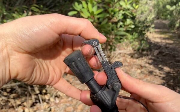 Engineer Creates 3D Printed Trekking Pole Attachment to Combat Trail Litter