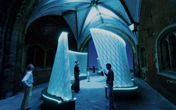 Architect Wins Dezeen Competition with Wave-like 3D Printed Installation