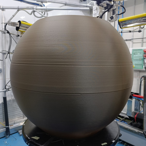 Aimen Develops 3D Printed Cryogenic Tank for OVERLEAF Project