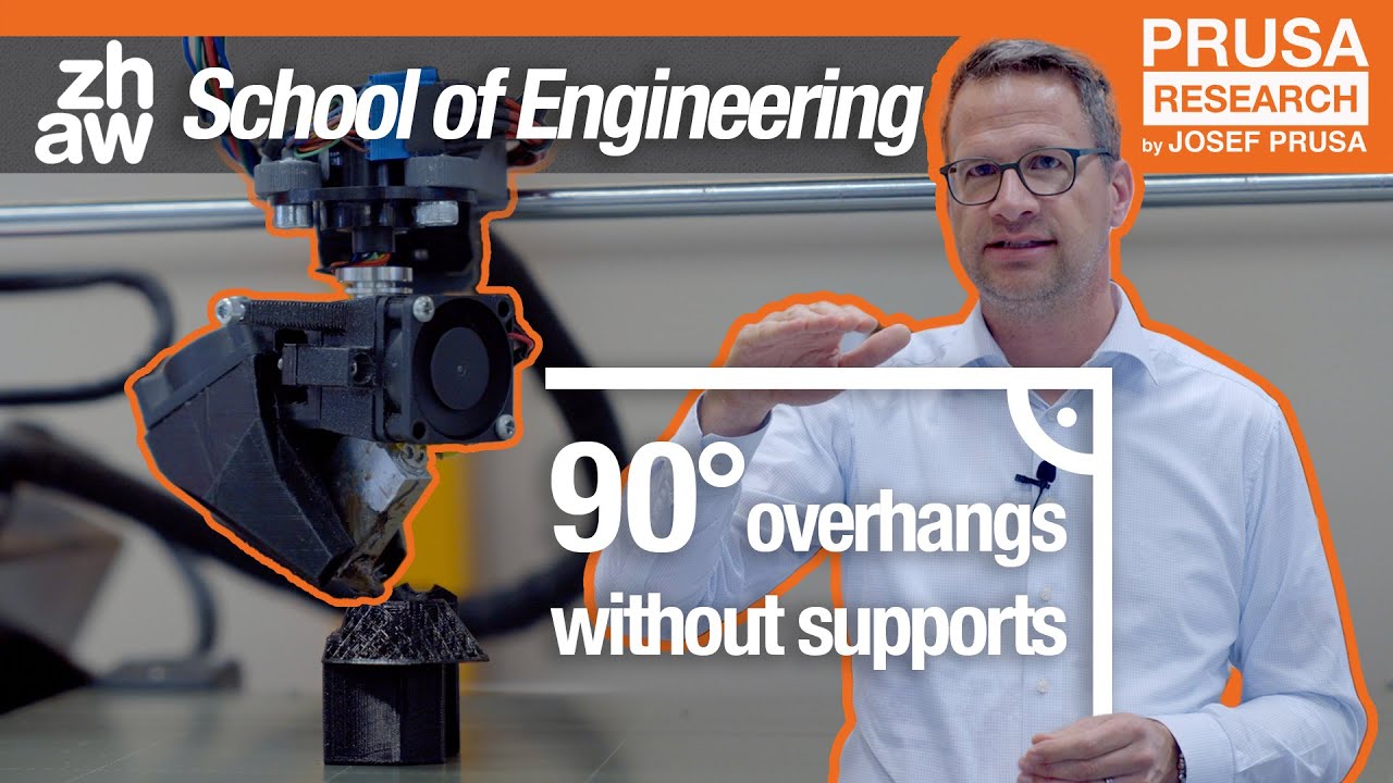 How to Print 90° Overhangs Without Support Material - 3D Printing