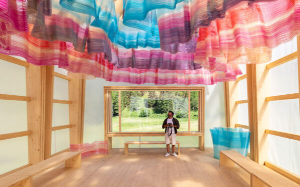 ETH Zurich 3D Prints Recycled Plastic Structure for Swiss Ice Cream Shop