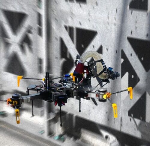 Researchers Explore Aerial Robots for Construction Applications
