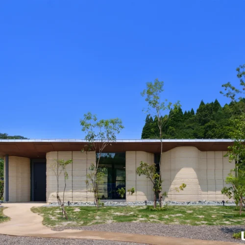 Japanese Company 3D Prints House Using Soil-Based Materials