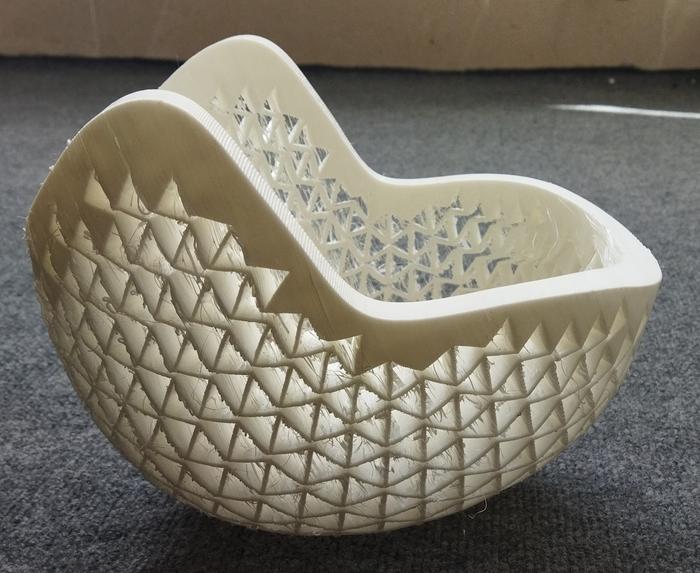 Geometric Bicycle Helmet Design Enhances Safety Features
