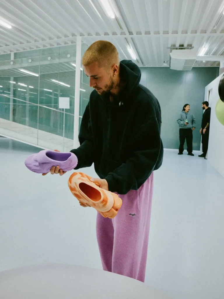 Justin Bieber Launches 3D Printed Sneakers Through Skylrk Brand Partnership with Zellerfeld