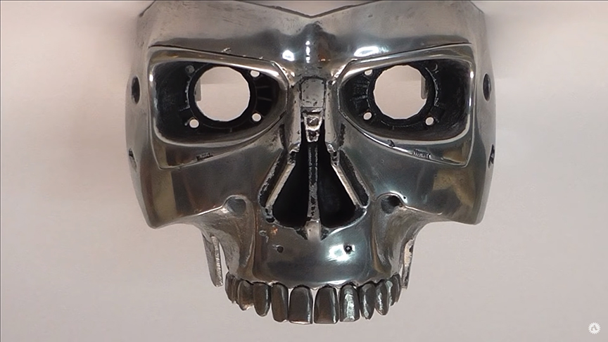 polished skull