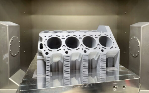Nikon SLM Solutions and Bosch 3D Print Complete V8 Engine Block as a Single Piece