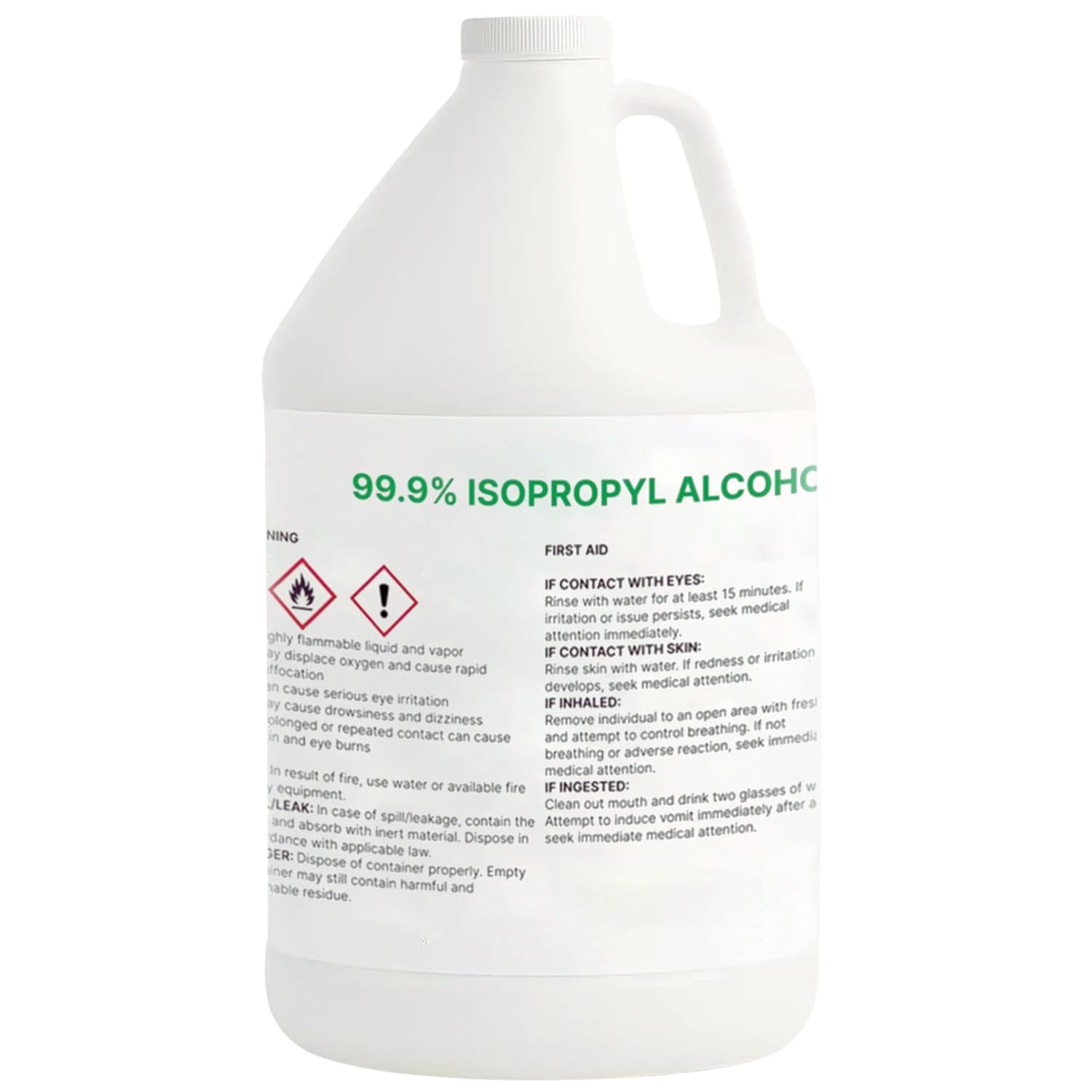 99 percent isopropyl alcohol 1 gallon for cleaning 3D printer resin parts