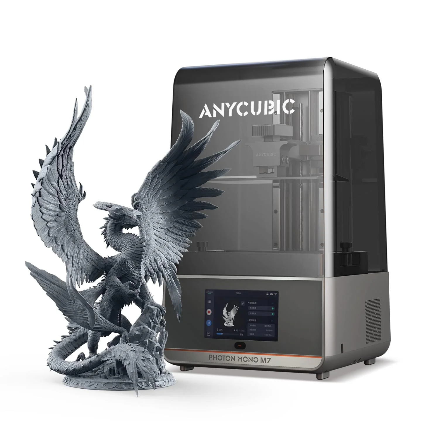 Anycubic Photon Mono M7 14K resin 3D printer with leveling-free floating platform