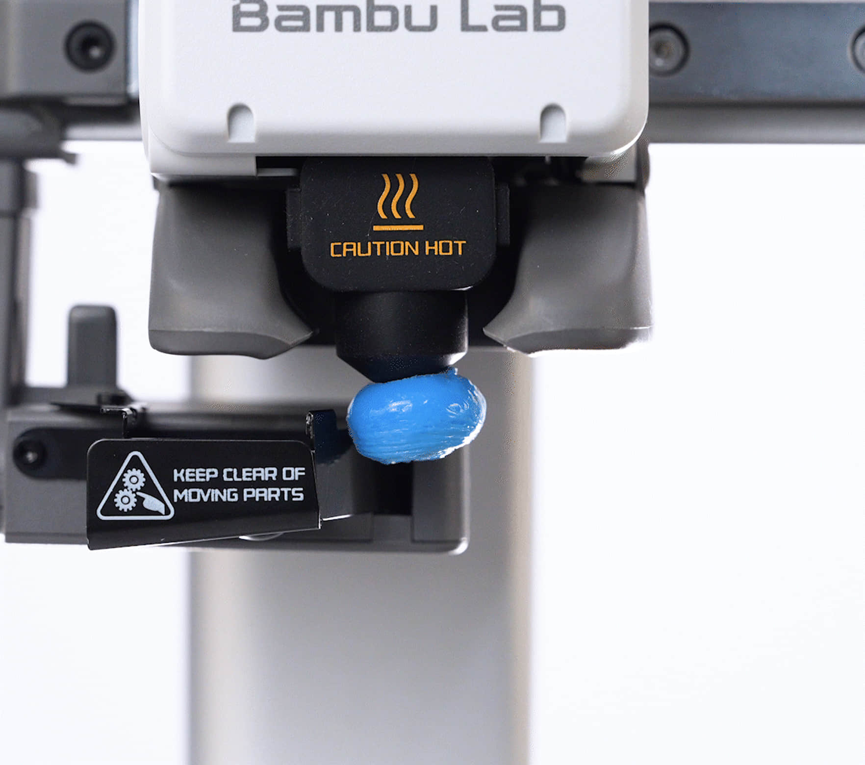 Bambu Lab A2L nozzle clumping detector flap