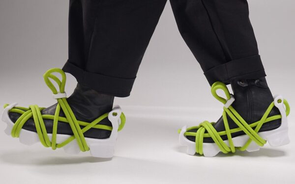 Designer Creates Modular Sneakers with 3D Printed Soles and Climbing Rope Laces