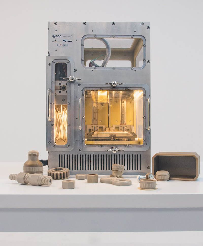 Project MELT Micro-gravity 3D Printer Space ESA