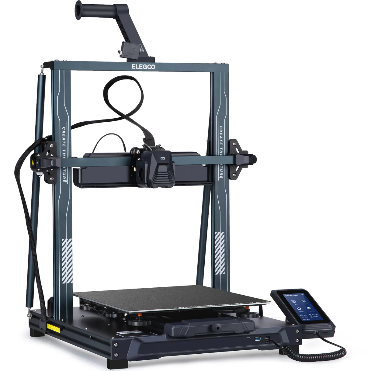 Elegoo Neptune 4 Plus large-bed budget 3D printer