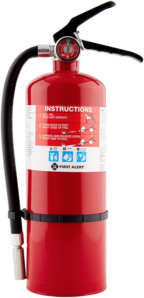 5 pound ABC dry powder fire extinguisher for 3D printer workshop
