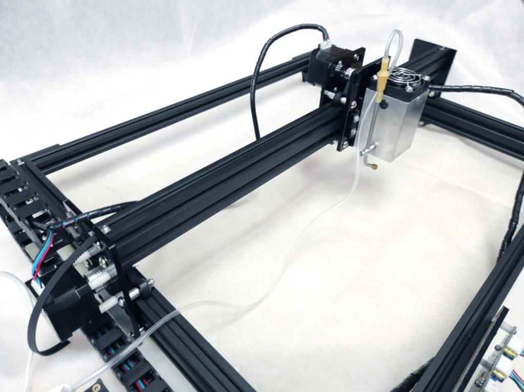 Cutting aluminum parts with 3018 Pro CNC, making an E3D V6 hotend mount for  the Sapphire Plus CoreXY 