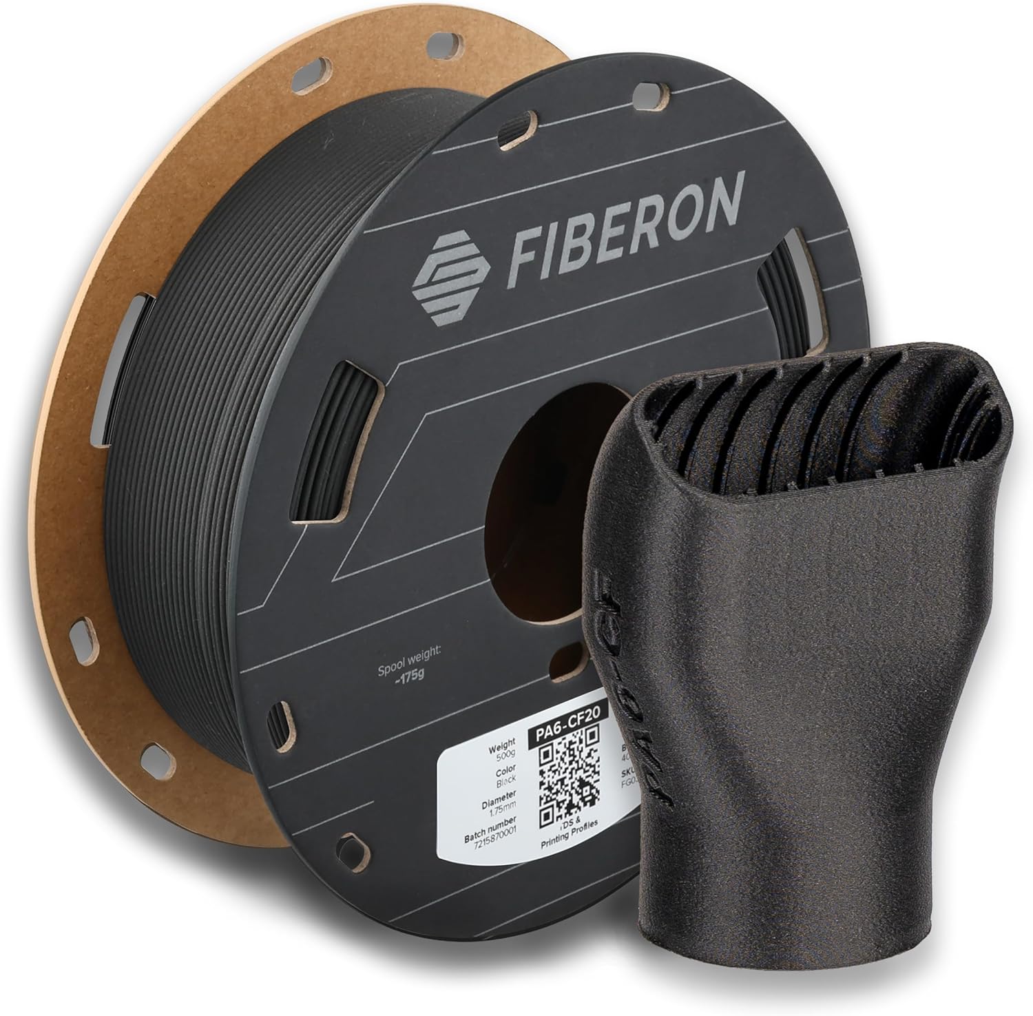 Polymaker Fiberon PA6-CF20 carbon fiber nylon filament