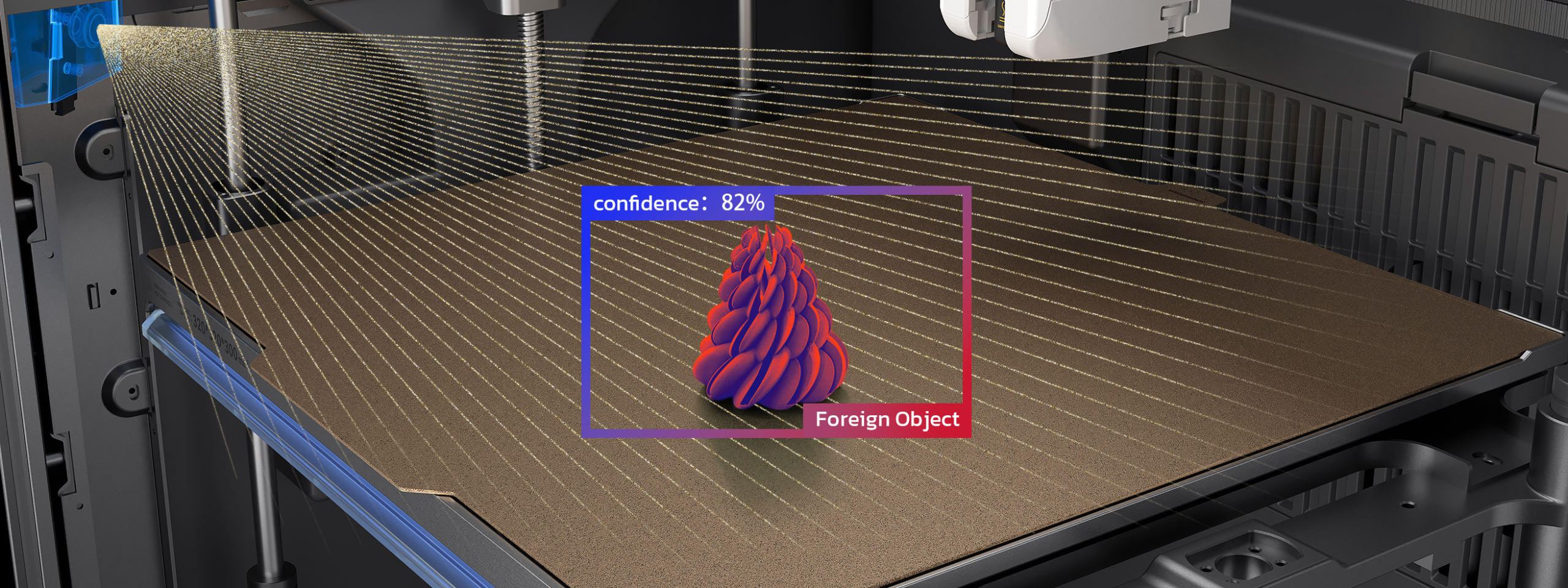 QIDI Plus5 AI-powered print monitoring camera