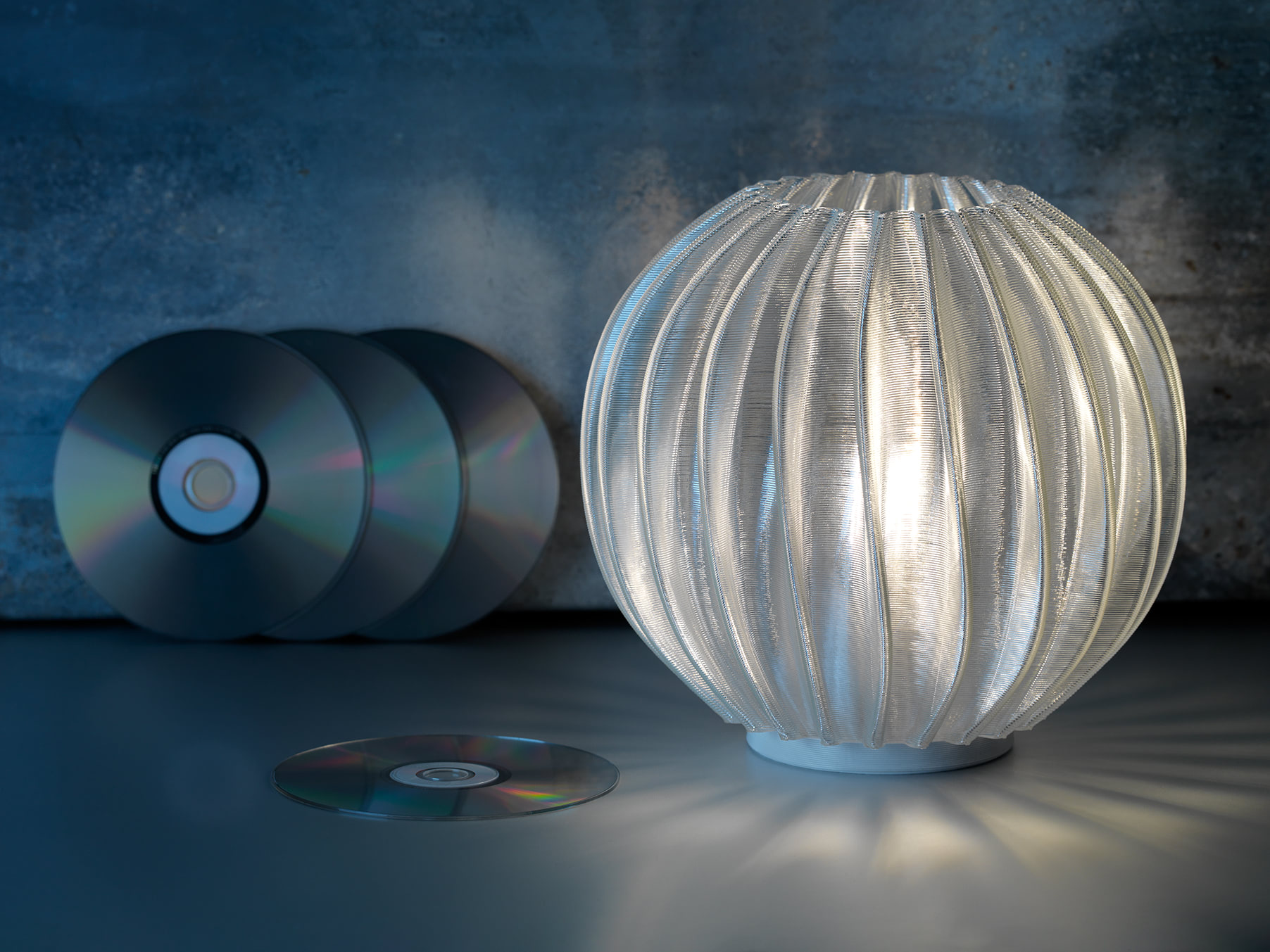 Signify Goes Circular by 3D Printing Custom Light Fixtures From Recycled  CDs - 3D Printing