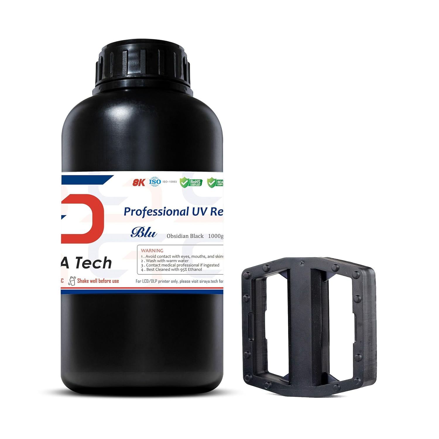 Siraya Tech Blu tough resin bottle