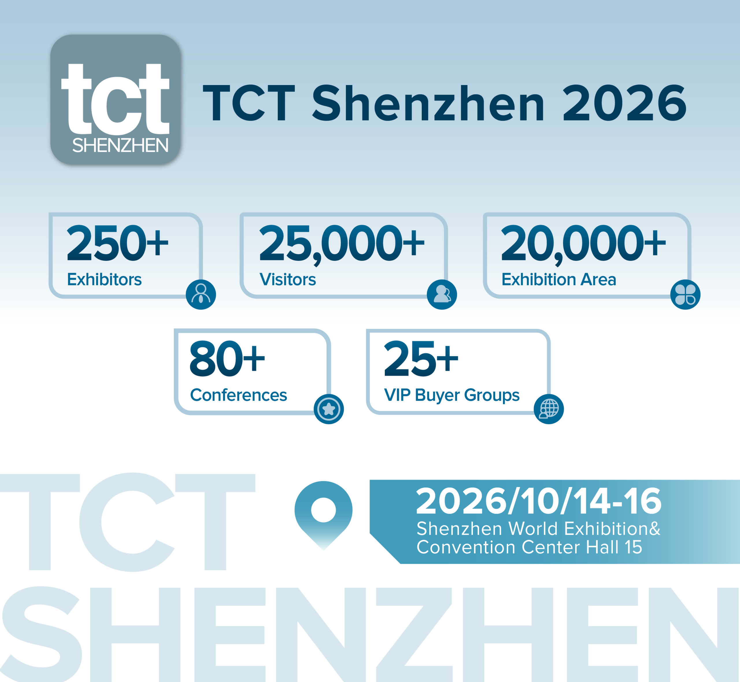 Visitor and Exhibitor Information TCT Shenzhen 2026